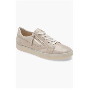 NIB Paul Green Women's Lace Up Carla Sneakers in Cachemire Metallic Suede Size 6